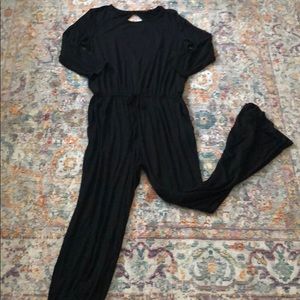 Black jumpsuit
